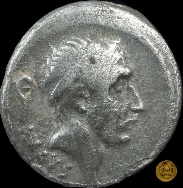 425/1 - denario L. Marcius Philippus 56 BC (Roma)